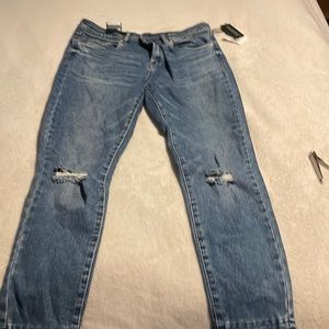 NWT BlankNYC Reade skinny crops in dance off